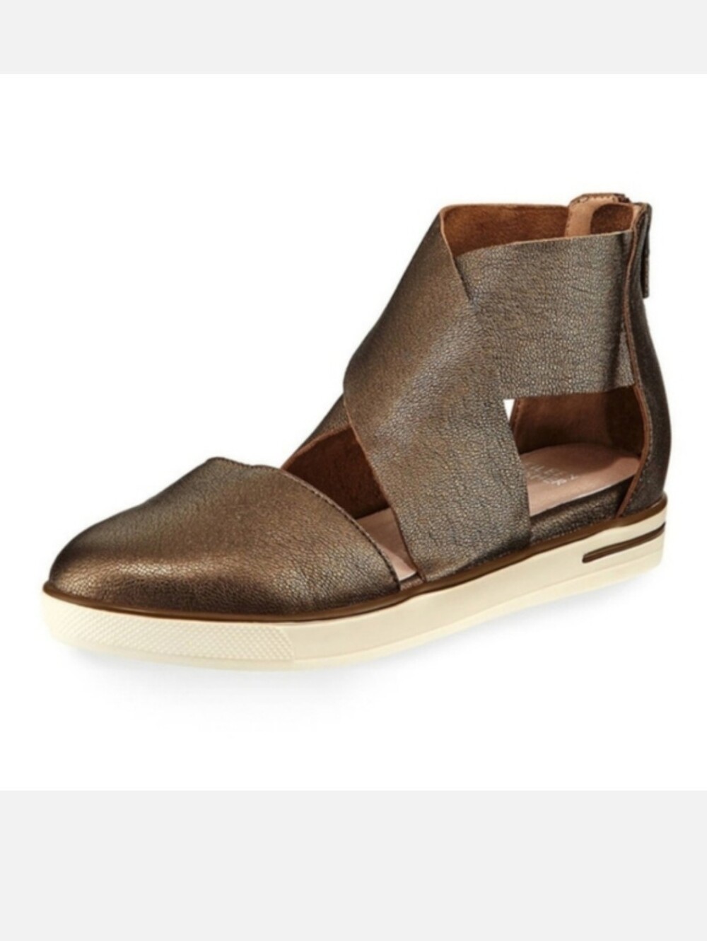 Eileen Fisher Bronze Carver Flats/Sneakers Size 8